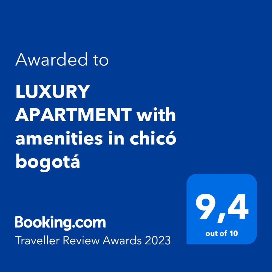Luxury Apartment With Amenities In Chico Bogota Exterior photo